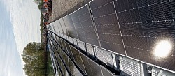 Монтаж солнечных панелей на воде Польша